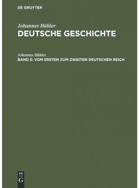 按需印刷DEG Vom ersten zum zweiten Deutschen Reich[9783110052893]
