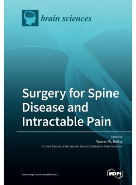 按需印刷Surgery for Spine Disease and Intractable Pain[9783039284788]