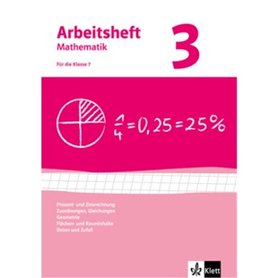 预订【德语】 Prozent- und Zinsrechnung, Zuordnungen, Gleichungen, Geometrie, Daten [9783127468038]