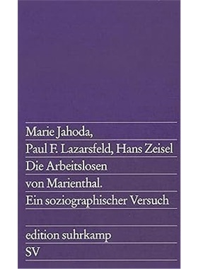 预订【德语】Die Arbeitslosen von Marienthal