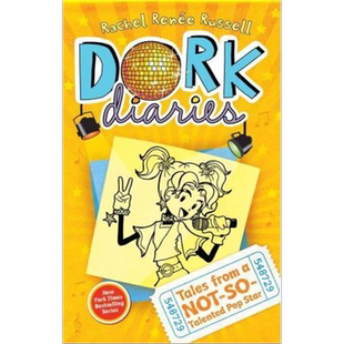 朵拉日记 3 女版小屁孩 Tales from a Not-So-Talented Pop Star (Dork Diaries #3)