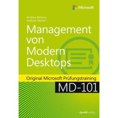 预订不退不换德语 Management von Modern Desktops:Original Microsoft Prüfungstraining MD-101