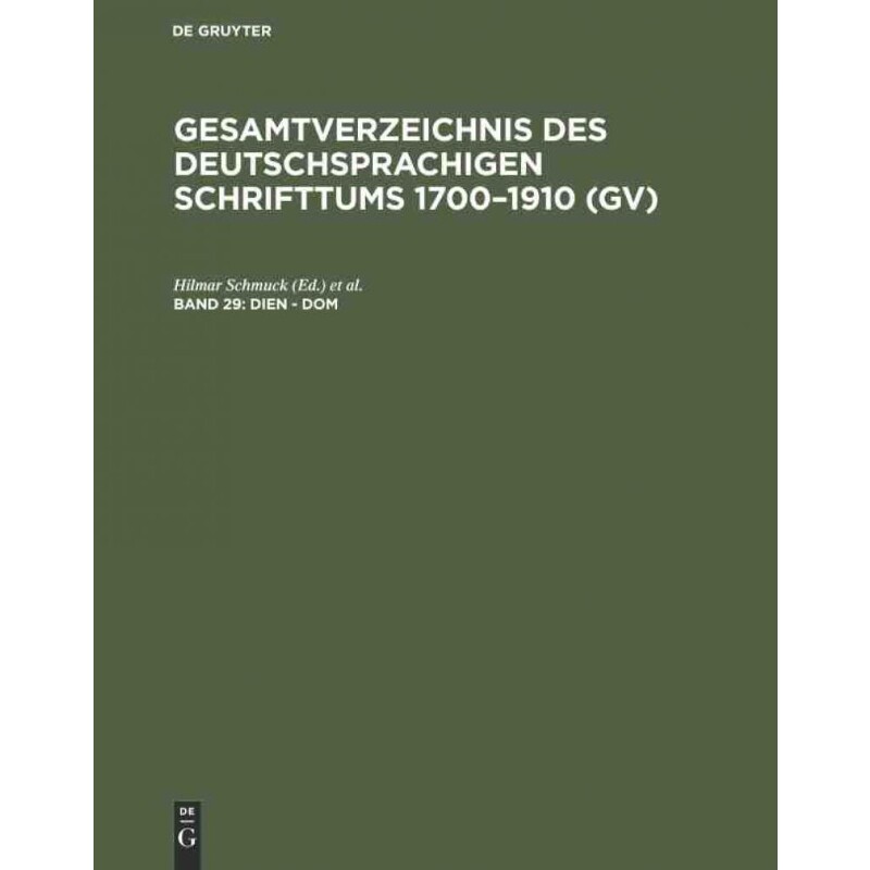按需印刷不退不换DEG Dien   Dom[9783111202242]