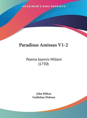 按需印刷Paradisus Amissus V1-2[9781104361457]