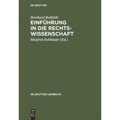 按需印刷不退不换DEG Einführung in die Rechtswissenschaft[9783110078138]