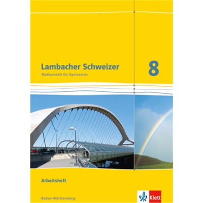 预订不退不换德语 Lambacher Schweizer Mathematik 8. Ausgabe Baden-Württemberg[9783127333862]