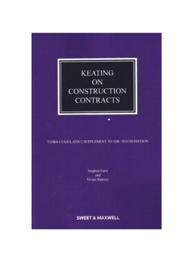 预订不退不换Keating on Construction Contracts