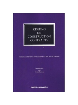 预订不退不换Keating on Construction Contracts