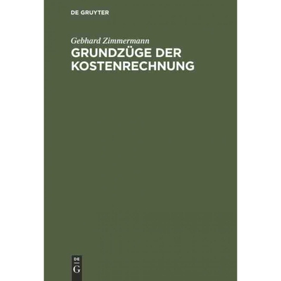 按需印刷DEG Grundzüge der Kostenrechnung[9783486250725]