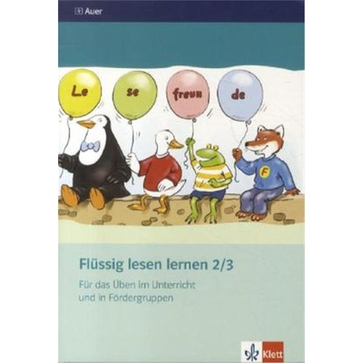 预订【德语】 Flüssig lesen lernen 2/3. Für das Üben im Unterricht und in Fördergrup[9783120066422]