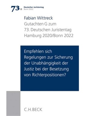 预订【德语】Verhandlungen des 73. Deutschen Juristentages Hamburg 2020 / Bonn 2022 Bd. I: Gu