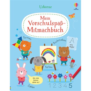 德语 9781789415438 Mein Mitmachbuch Vorschulspaß 预订