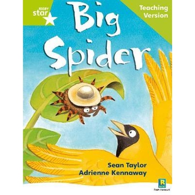预订不退不换Rigby Star Phonic Guided Reading Green Level: Big Spider Teaching Version