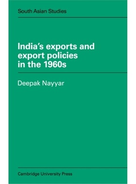 预订India's Exports and Export Policies in the 1960's[9780521048798]