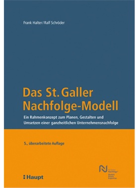 预订【德语】 Das St. Galler Nachfolge-Modell[9783258083209]