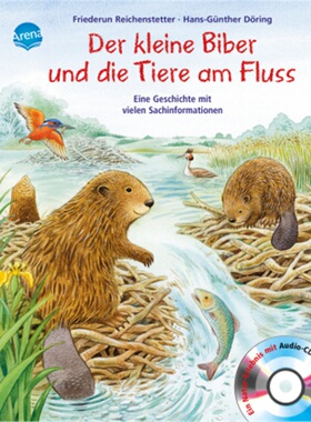 预订【德语】Der kleine Biber und die Tiere am Fluss[9783401098586]