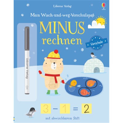 预订不退不换德语 Mein Wisch-und-weg-Vorschulspaß: Minus rechnen[9781789413540]