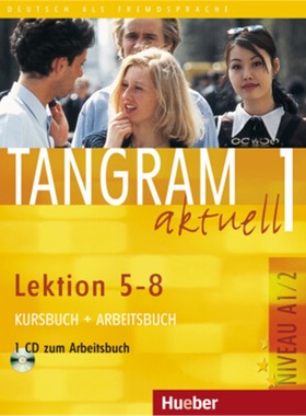 预订【德语】 Tangram aktuell 1 - Lektion 5-8, m. 1 Audio-CD, m. 1 Buch[9783190018024]