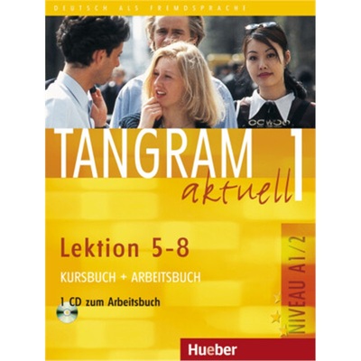 预订【德语】 Tangram aktuell 1 - Lektion 5-8, m. 1 Audio-CD, m. 1 Buch[9783190018024]