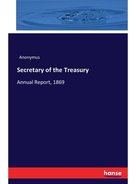 按需印刷不退不换Secretary of the Treasury[9783741136498]