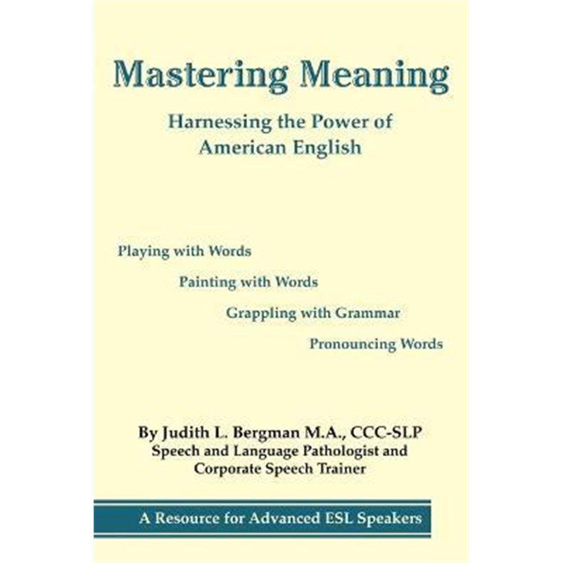 按需印刷不退不换Mastering Meaning[9781105093227]