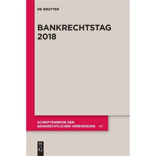 预订【德语】 Bankrechtstag 2018:
