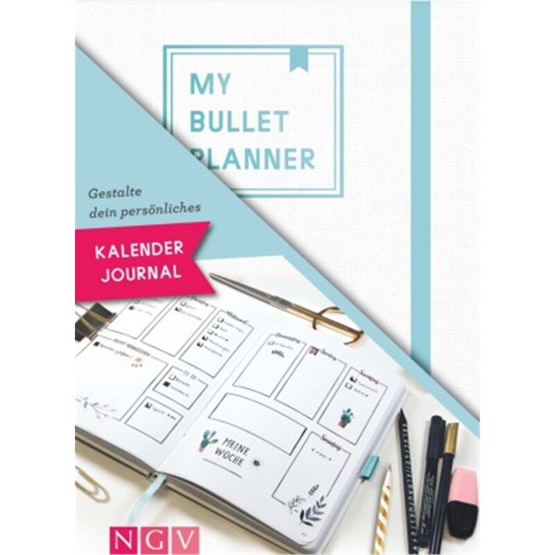 预订不退不换德语My Bullet Planner - Set mit Notizbuch, Stickern, Schablone und Anleitung:Gestal