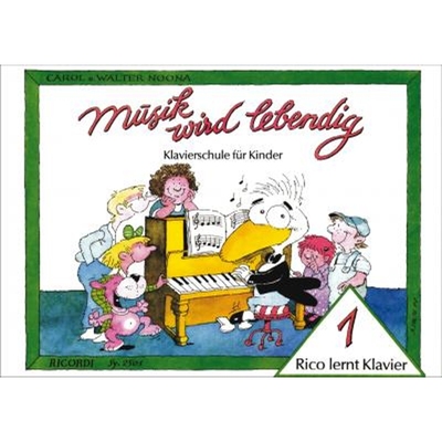 预订Musik wird lebendig - Rico lernt Klavier 1:Rico Lernt Klavier 1