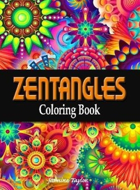 按需印刷Zentangles Coloring Book[9780359871797]