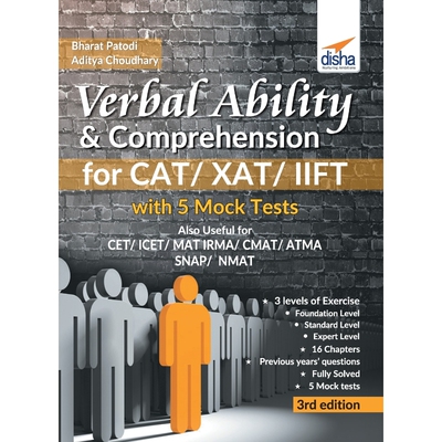 预订不退不换Verbal Ability & Comprehension for CAT/ XAT/ IIFT with 5 Mock Tests 3rd Edition