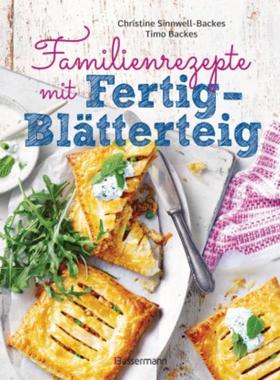 预订【德语】 Familienrezepte mit Fertig-Blätterteig:Schnell, gesund und lecker. Das Ko