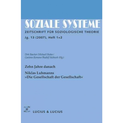 按需印刷不退不换DEG Zehn Jahre danach. Niklas Luhmanns ?Die Gesellschaft der Gesellschaft?[9783828204492]