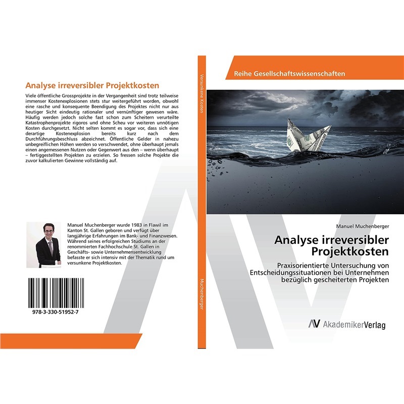 预订【德语】 Analyse irreversibler Projektkosten:Praxi