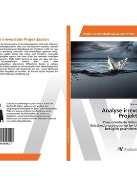 预订【德语】 Analyse irreversibler Projektkosten:Praxi