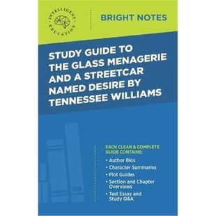 Tennessee Menagerie Glass 按需印刷Study Williams Desire The Named Streetcar 9781645424161 and Guide
