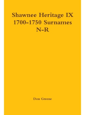 按需印刷不退不换Shawnee Heritage IX[9781312840539]