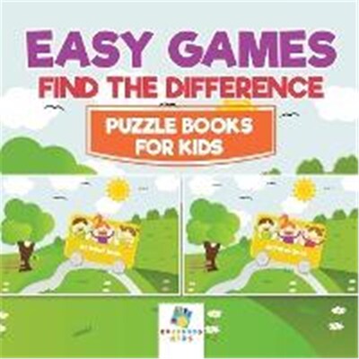 按需印刷Easy Games Find the Difference Puzzle Books for Kids[9781645216544]