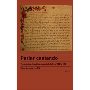 预订不退不换 音乐Parlar cantando:The practice of reciting verse