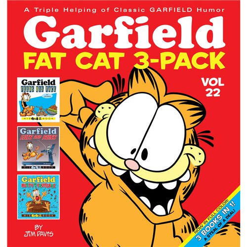 现货 加菲猫肥猫3合装第22册（63、65、66） Garfield Fat Cat 3-Pack #22 英文原版 上海外文 9780593156384