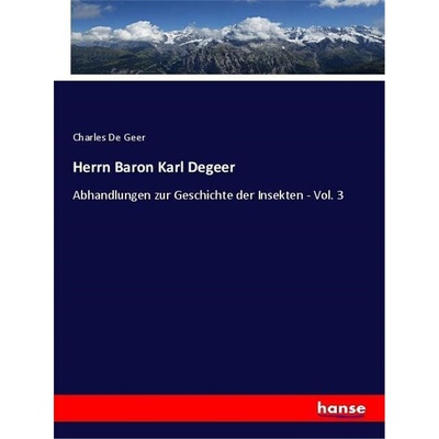 预订【德语】Herrn Baron Karl Degeer[9783337648282]