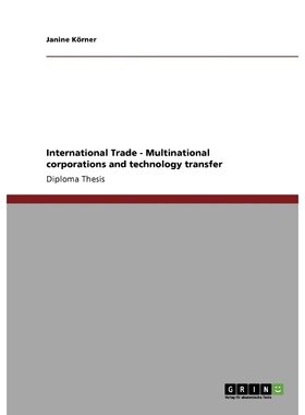 按需印刷International Trade - Multinational corporations and technology transfer[9783640812387]
