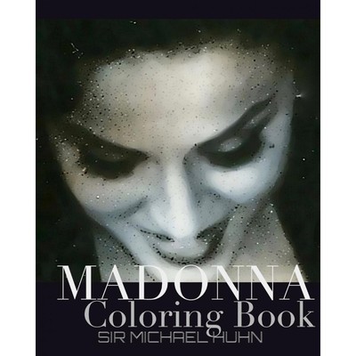 按需印刷Madonna  Iconic Portrait coloring book Sir Michael Huhn[9781714283910]