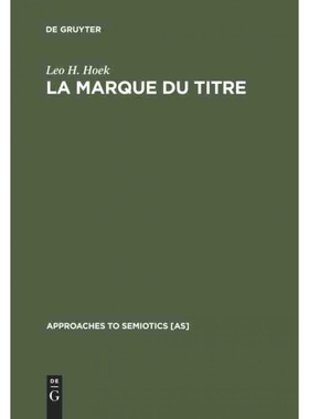 按需印刷DEG La marque du titre[9789027933195]