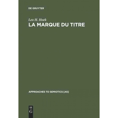 按需印刷不退不换DEG La marque du titre[9789027933195]
