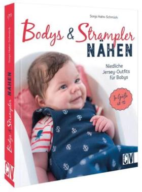 预订【德语】 Bodys und Strampler für Babys nähen:Niedliche Jersey-Outfits in Größe 44-