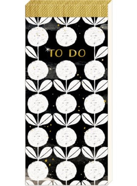 预订【德语】 Notizblock - TO DO (All about black & white)[4050003713656]