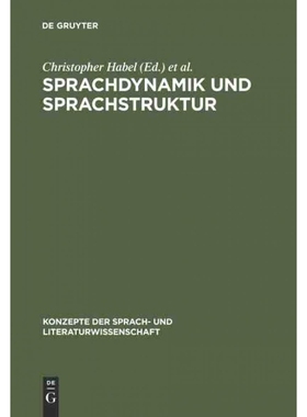 按需印刷不退不换DEG Sprachdynamik und Sprachstruktur[9783484220256]