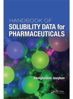 预订Handbook of Solubility Data for Pharmaceuticals[9781439804858]