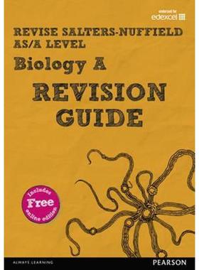 预订Pearson REVISE Salters Nuffield AS/A Level Biology Revision Guide:(with free online Revision Guide) for home learnin