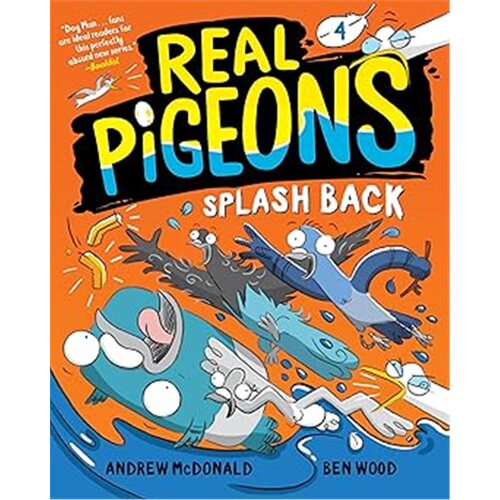 现货Real Pigeons Splash Back (Book 4)[9780593427194]